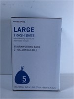 New Large Trash Bags 
21 Gallon