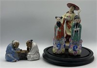 Lot Of Porcelain Oriental Figurines