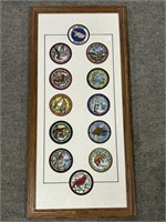 1982-1991 PA GAME COMMISSION WILD LIFE PATCHES
