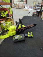 Ryobi 40v 14" chainsaw kit
