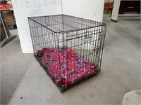 LG. PETS PRECISION CRATE & BLANKET