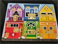 Melissa and Doug Educational Latches Board