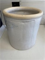 Large stoneware #6 crock, 14” tall, 13” diameter