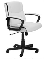 Amazon Basics Mid Back Office Chair White