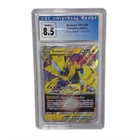 Pokemon Zeraora Vstar 2023 Crown Zenith Nm Mt 8.5