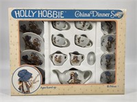 HOLLY HOBBIE CHINA DINNER SET W/ BOX
