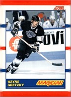 1990 Score American 338 Wayne Gretzky Magician