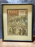 Framed The Saturday Evening  Post