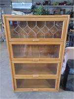 19th Cent. Oak Wood Stackable Display Case