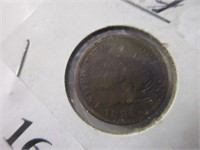1884 Indian head penny