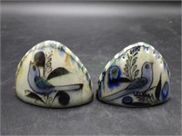 Set of 2 Mexican Salt & Pepper Shakers by Tonala
