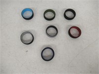 Pack Of 7 Thunderfit Silicone Rings