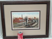 Railroad Print , West Philadelphia Station and