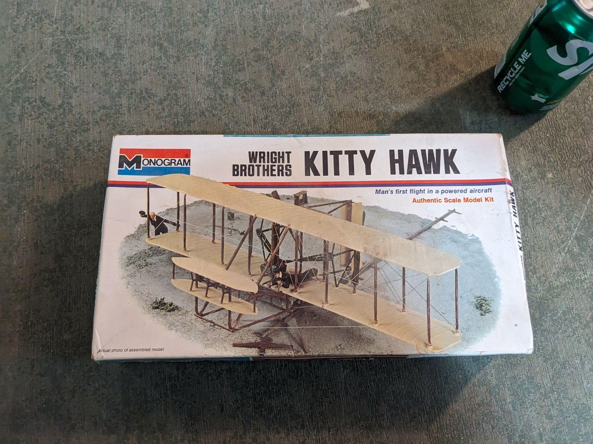 Monogram Wright Brothers Kitty Hawk Flyer Kit