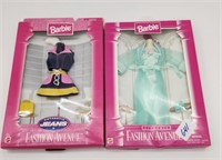 2 Barbie Fashion Avenue Outfits in Box