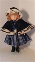 16” Collectors Choice Signed Bisque Doll.