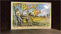 BILLY TEA TIN SIGN (NEW)