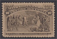 US Stamps #237 Mint LH CV $95