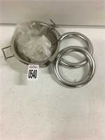ASSORTED STAINLESS STEEL ITEMS