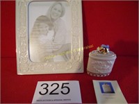 Lenox Anniversary Box w/Picture Frame