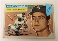 1956 Topps Leroy Powell #144