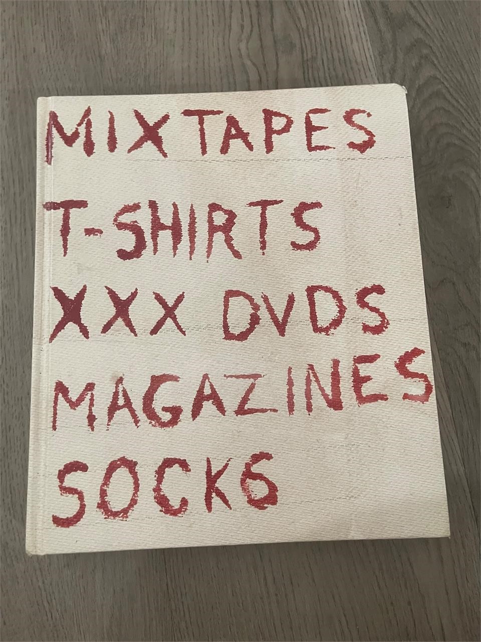 Coffee Table Book Mix Tapes T-Shirts Socks XXX