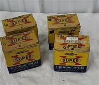 Western super x 5 and 6 shot full boxes and 2