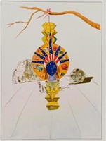 Dali American Clock Facsimile Signed Limited Editi