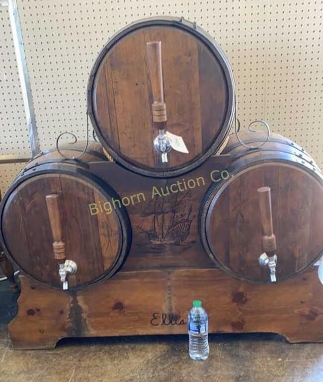 Wine Barrel Refrigerated Dispenser Ellis