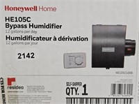 NEW - HONEYWELL BIPASS HUMIDIFIER - MODEL HE105C