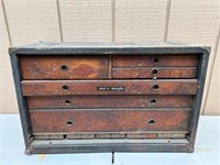 International Assoc of Mechanics Antique Tool Box