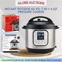 INSTANT POT DUO 6-QT PRESSURE COOKER (MSP:$159)