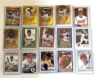15 Mike Trout baseball cards