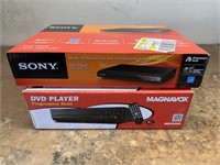 SONY DVP-SR210P DVD PLAYER IN BOX & MAGNAVOX