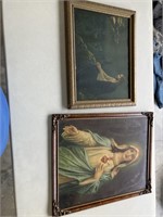 Picture of Jesus, picture of mary