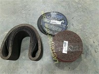 Stainless cutting wheels, sanding pads, belts