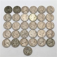 Group Of 1940s- 1960s Nickels
