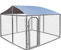 Giantex 7.5ft x 7.5ft Dog Kennel with Roof