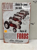 Metal Sign - Ford Farming