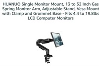 MSRP $30 Single Monitor Mount