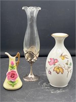 Small Bud vases (rose occupied Japan)