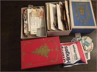 VINTAGE STAMPS: BOTH UNUSED AND USED, PLUS HINGES