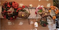 BASKETS AND WREATHS