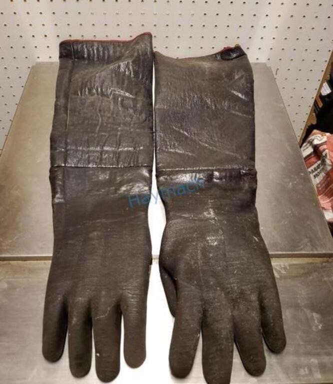 24" LONG CHEMICAL GLOVES