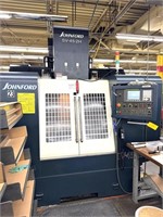 (New 2007) JOHNFORD #SV-45-2H CNC TWIN-SPINDLE