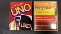 Uno And Krypto Card Games