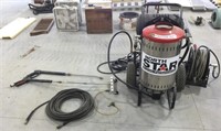 North Star diesel hot water pressure washer