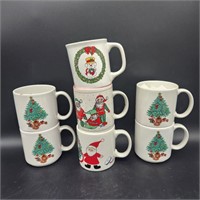 7 Christmas Mugs