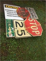 LOT OF MISC SIGNS