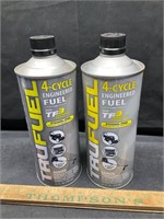 2 cans of fuel